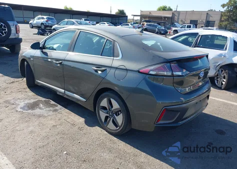 2020 Hyundai Ioniq Hybrid Sel z USA, uszkodzony, nr VIN KMHC85LC5LU240369